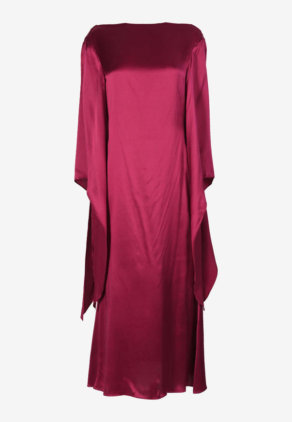 Elliatt Operant Midi Kaftan Dress E3102358MAGENTA