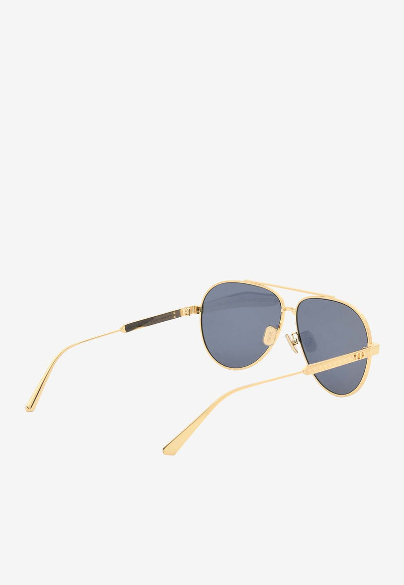 Dior DiorCannage Aviator Sunglasses Blue CD40165UBLUE