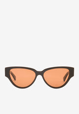 Bottega Veneta Classic Cat-Eye Sunglasses Brown BV1319SBROWN