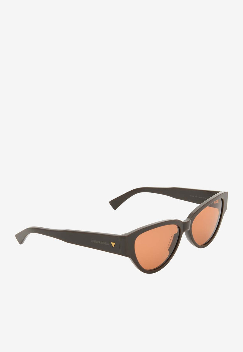 Bottega Veneta Classic Cat-Eye Sunglasses Brown BV1319SBROWN