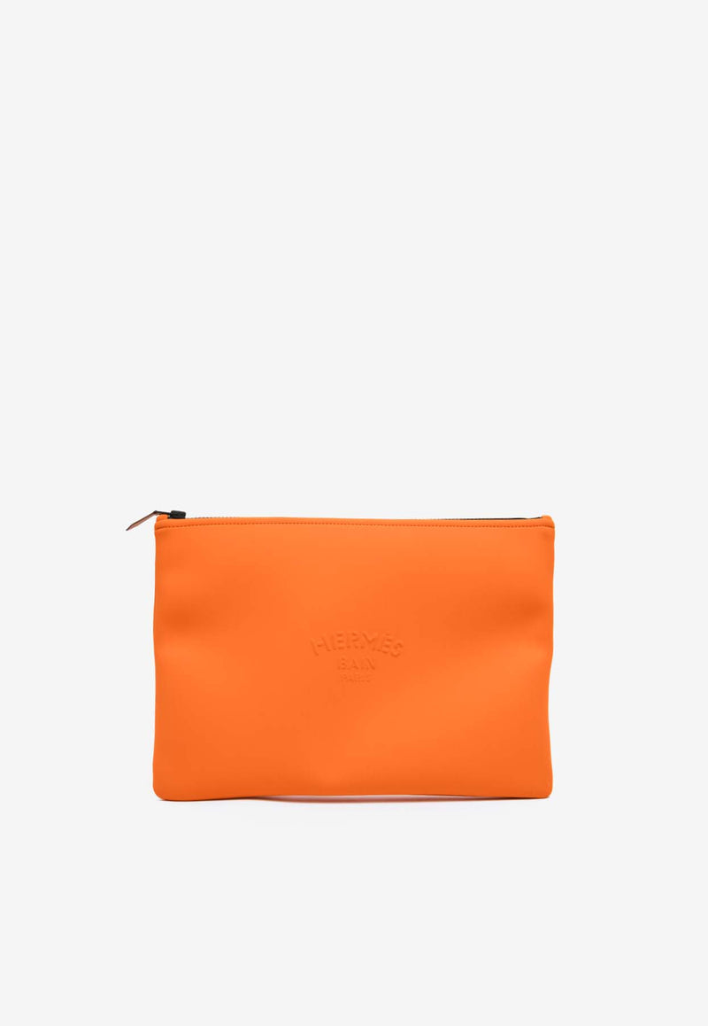 Hermès Large Neobain Logo Pouch