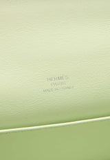 Hermès Kelly Pochette Clutch Bag in Vert Fizz Swift with Palladium Hardware