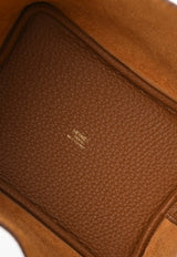 Hermès Picotin 18 in Gold Clemence Leather with Gold Hardware