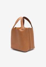 Hermès Picotin 18 in Gold Clemence Leather with Gold Hardware