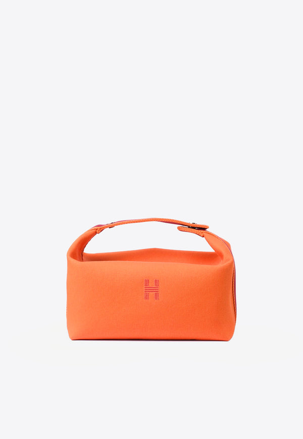 Hermès Large Bride-a-Brac Vanity Pouch Orange H103223Mv05