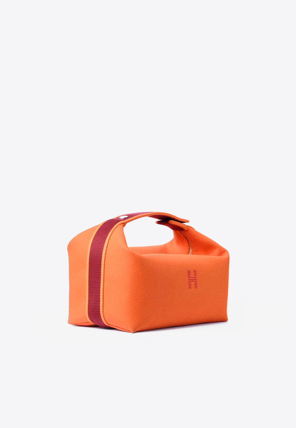 Hermès Large Bride-a-Brac Vanity Pouch Orange H103223Mv05