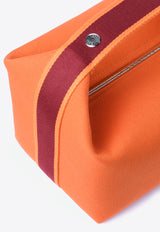 Hermès Large Bride-a-Brac Vanity Pouch Orange H103223Mv05