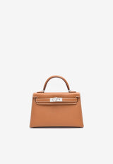 Hermès Mini Kelly 20 in Gold Epsom Leather with Palladium Hardware