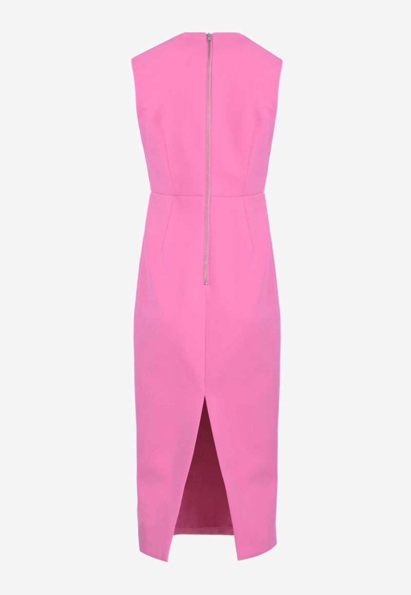 Mossman The Edge of Glory Midi Dress Pink M93132PINK