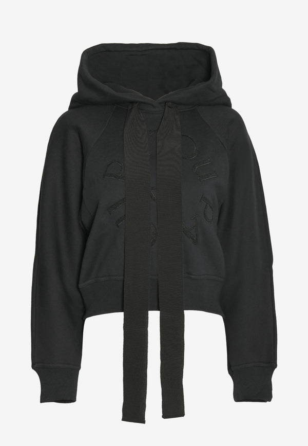 Logo Cropped Hoodie