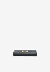 Hermès Constance To Go Wallet in Black Epsom Leather with Gold Hardware