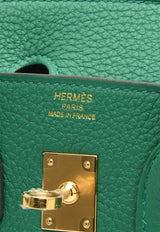 Hermès Birkin 25 in Vert Vertigo Togo Leather with Gold Hardware