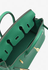 Hermès Birkin 25 in Vert Vertigo Togo Leather with Gold Hardware