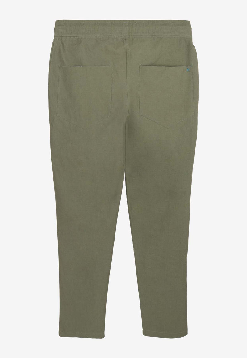 Marané Ricardos Drawstring Track Pants Khaki RCKHAKI