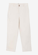 Marané Artists Straight-Leg Chino Pants Cream ATCREAM