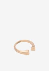 Hermès Clou de Forge PM Ring in Rose Gold