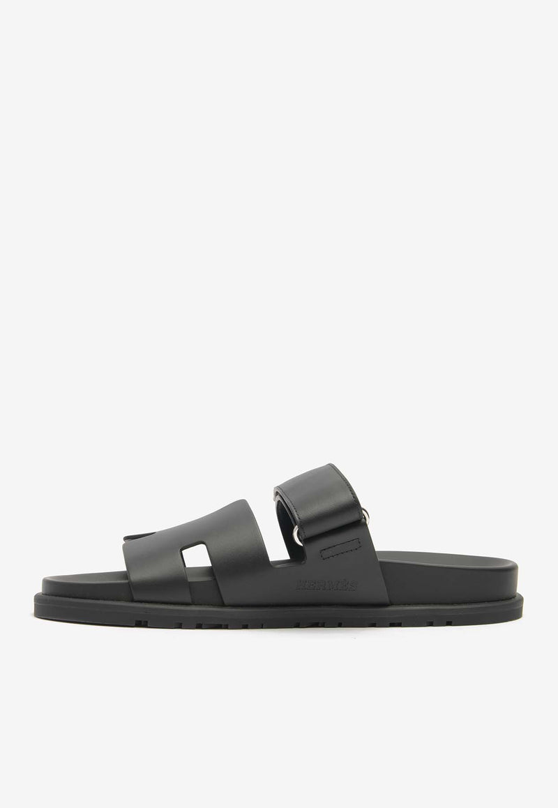 Hermès Chypre Sandals in Calfskin