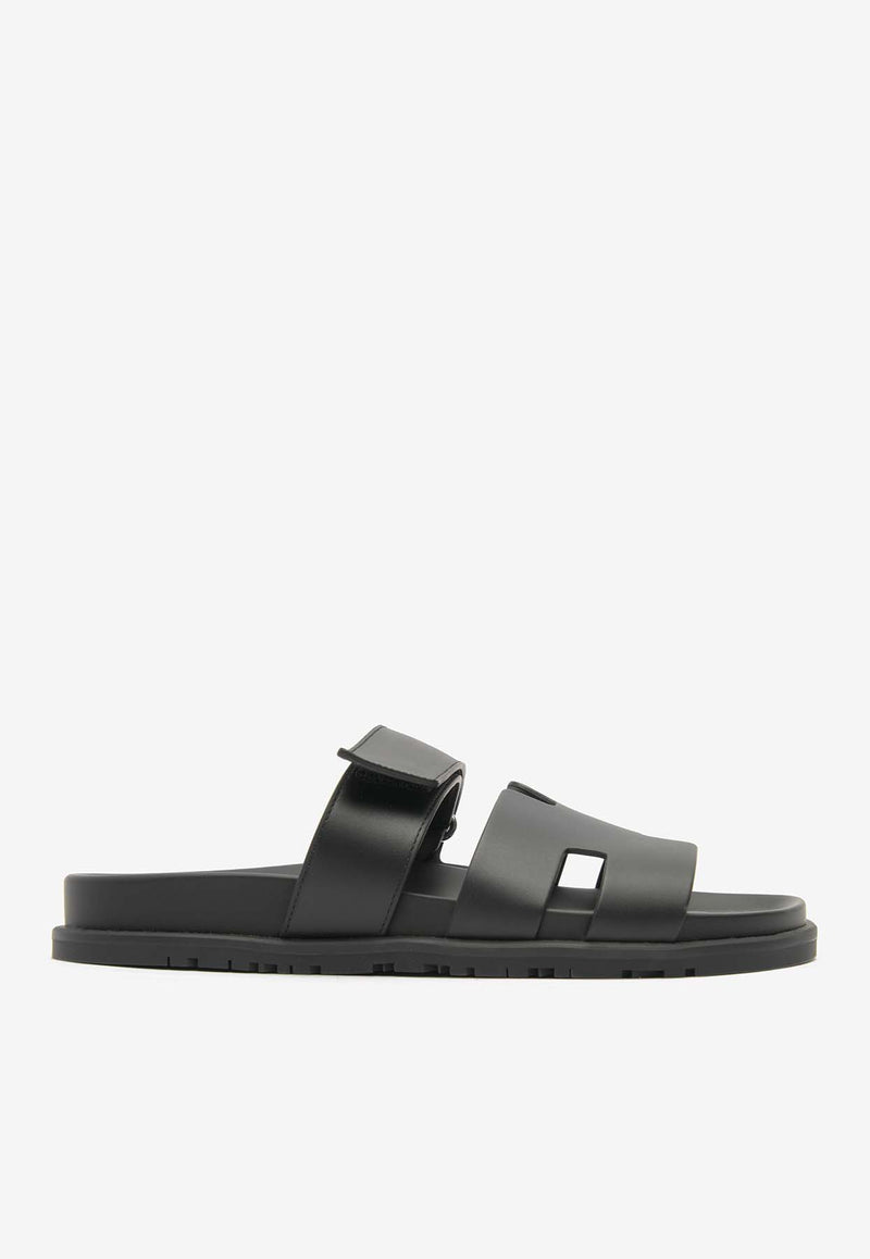 Hermès Chypre Sandals in Calfskin