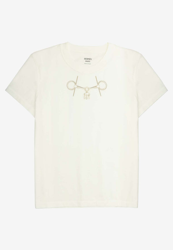 Hermès Mors Print Short-Sleeved T-shirt