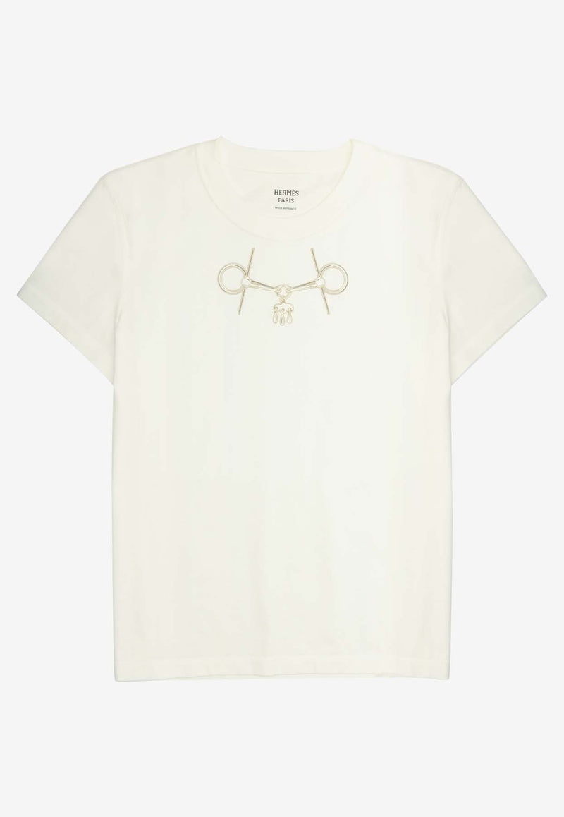 Hermès Mors Print Short-Sleeved T-shirt