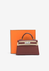 Hermès Mini Kelly 20 Sellier in Rouge H Epsom Leather with Palladium Hardware