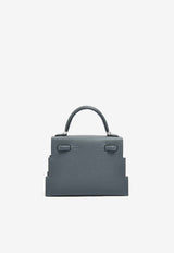 Hermès Kellydole Picto in Gris Misty, Black, Vert Fizz and Alezan Epsom with Palladium Hardware