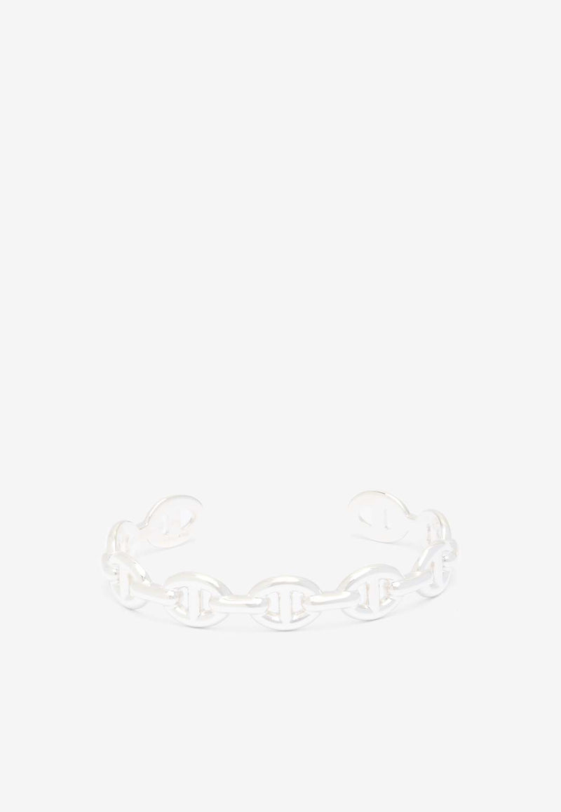 Hermès Chaine d
Ancre Enchainee MM Bracelet in Silver