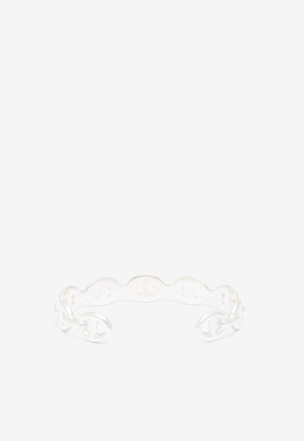 Hermès Chaine d
Ancre Enchainee MM Bracelet in Silver