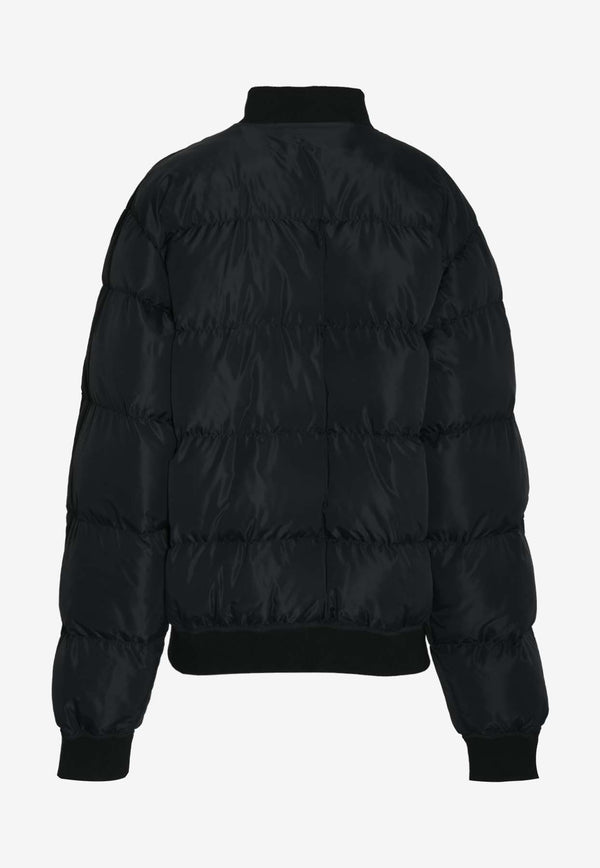 Logo Puffer Jacket in Tech Fabric