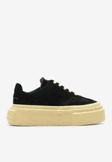 Calf Leather Platform Sneakers