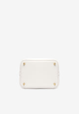 Hermès Picotin 18 in Gris Pale Clemence Leather with Gold Hardware