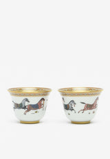 Hermès Cheval d
Orient Cup N°2 - Set of 2