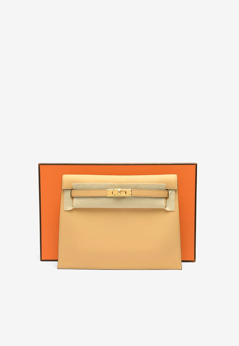 Hermès Kelly Danse in Naturel Sable Swift Leather with Gold Hardware