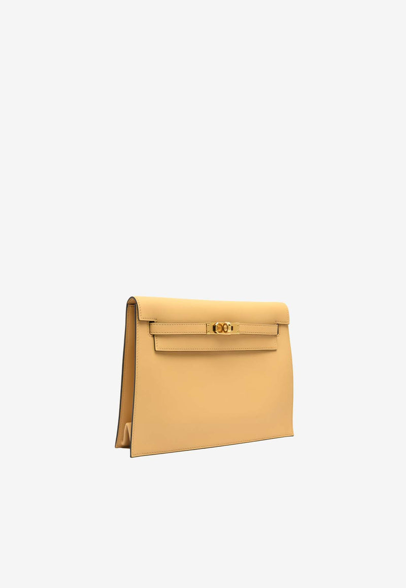 Hermès Kelly Danse in Naturel Sable Swift Leather with Gold Hardware