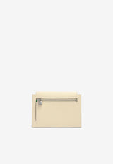 Hermes Kelly Pocket Compact Wallet in Tri-Color Epsom with Palladium Hardware