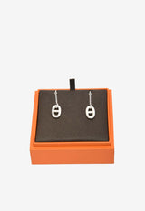 Hermès Farandole MM Drop Earrings in Silver