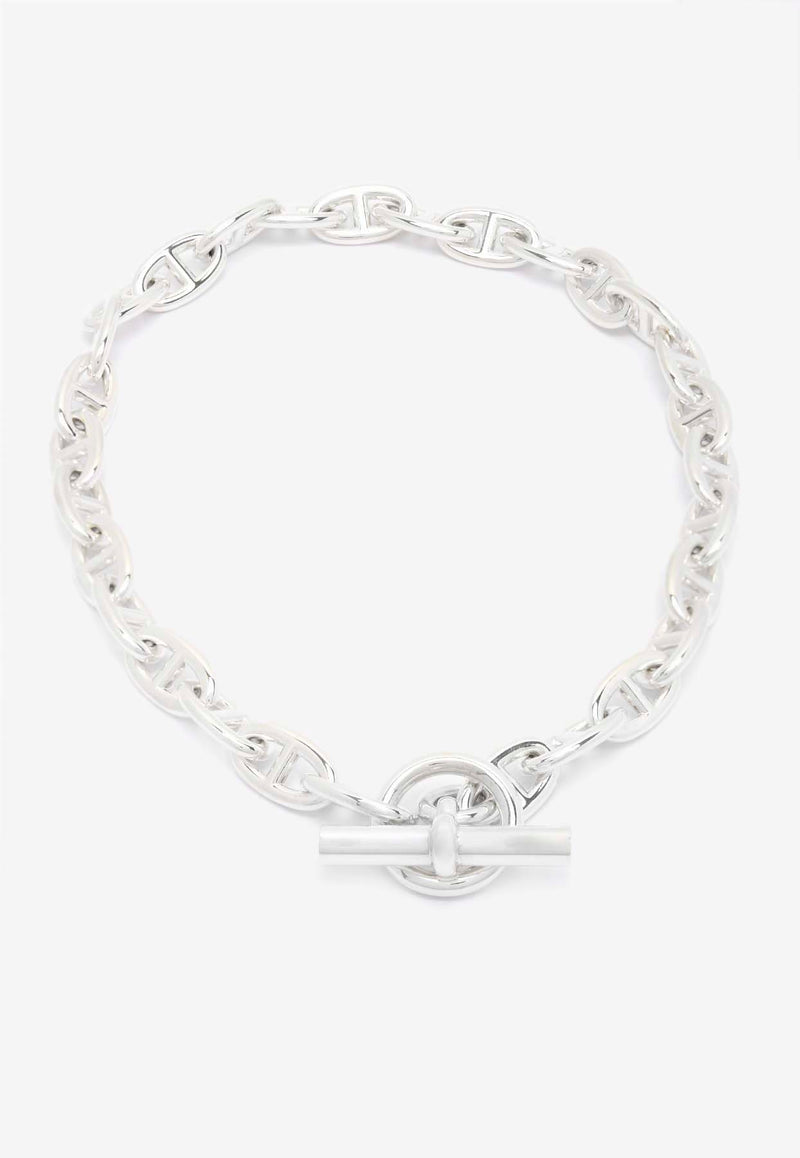 Hermès Chaine d
Ancre GM Necklace in Silver