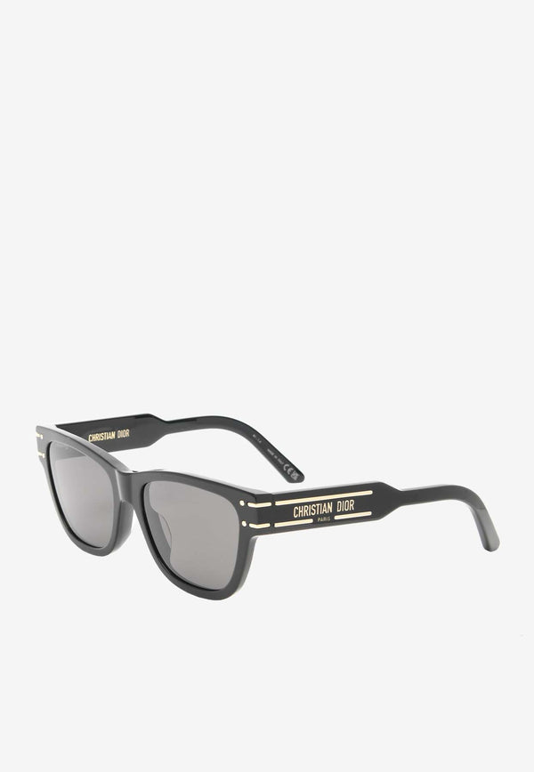 Dior DiorSignature Square Sunglasses Gray DIORSIGNATURES6UBLACK