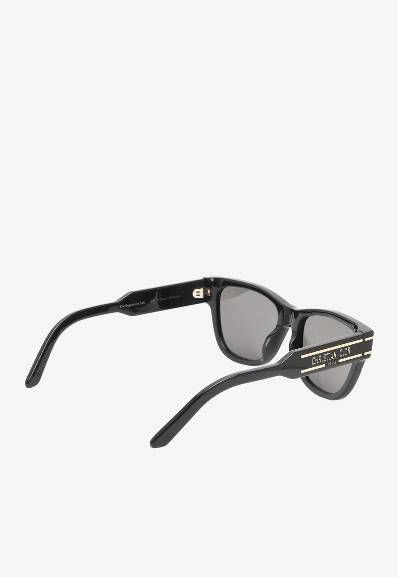 Dior DiorSignature Square Sunglasses Gray DIORSIGNATURES6UBLACK