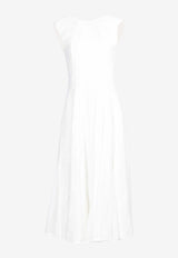 Aje Soleil Lace Midi Dress Ivory 24AW5156IVORY