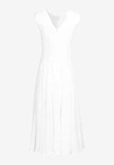 Aje Soleil Lace Midi Dress Ivory 24AW5156IVORY