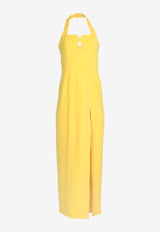 Elliatt Tuning Halterneck Gown Yellow E6032428YELLOW