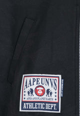 AAPE Convertible Jersey Track Jacket Black AAPSWMB302XXMBKZBLACK