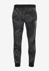 AAPE Camouflage Logo Track Pants Black AAPPTMA691XBMBKZBLACK MULTI