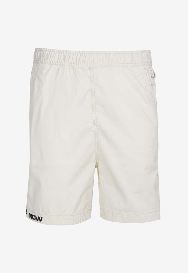 AAPE Now Logo Bermuda Shorts Ivory AAPSPMA668XXMIVXIVORY