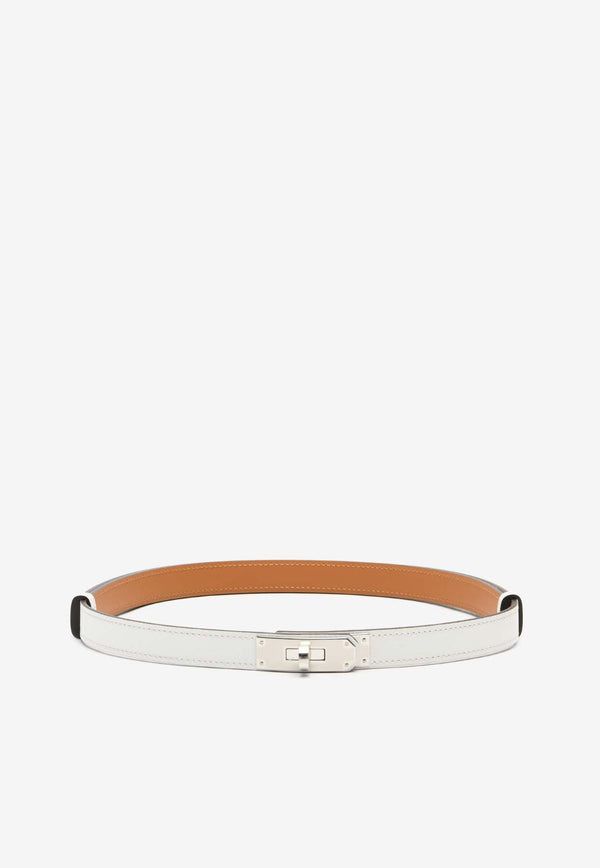 Hermès Kelly 18 Epsom Leather Belt with Palladium Buckle