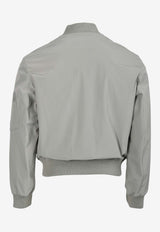 Hermès Rib-Trim Jacket with Leather Details