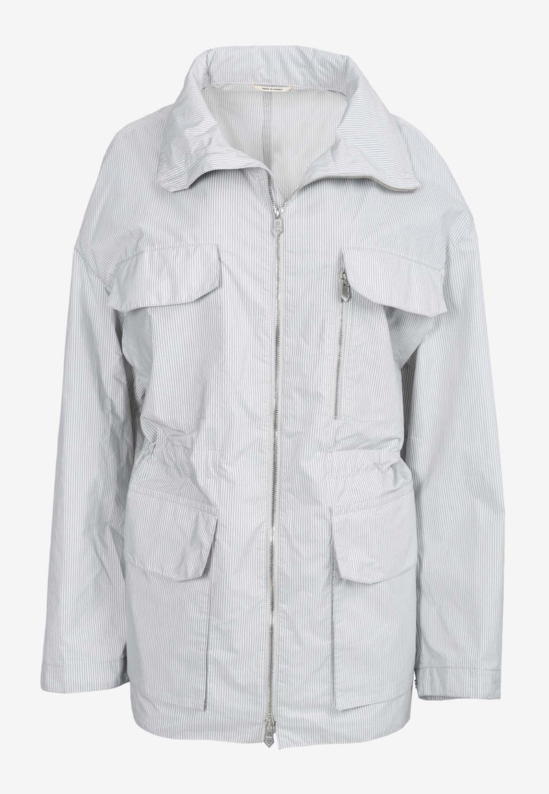 Hermès Rayure Windbreaker in Technical Fabric