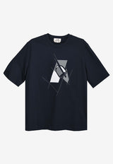 Hermès Etrier en Fragments Short-Sleeved T-shirt