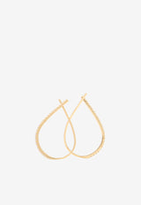 Fabula Diamond Hoop Earrings P-FAB-16565GOLD